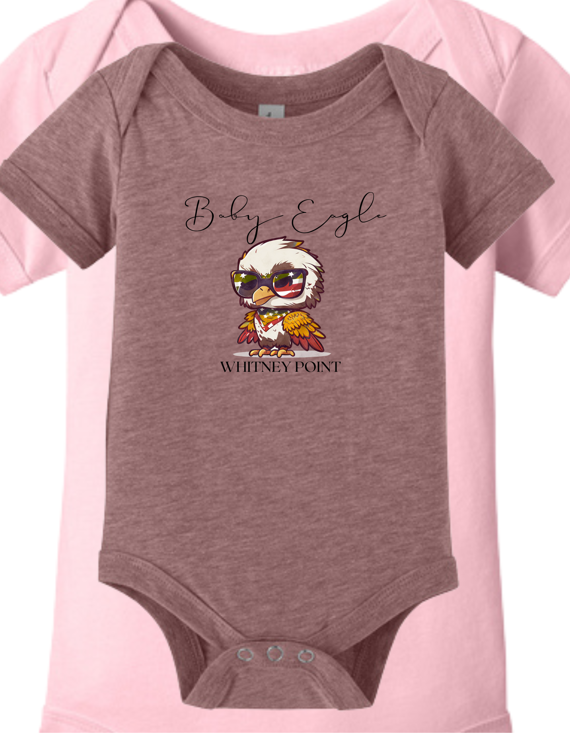 👶 Whitney Point Baby Eagle Onesie
