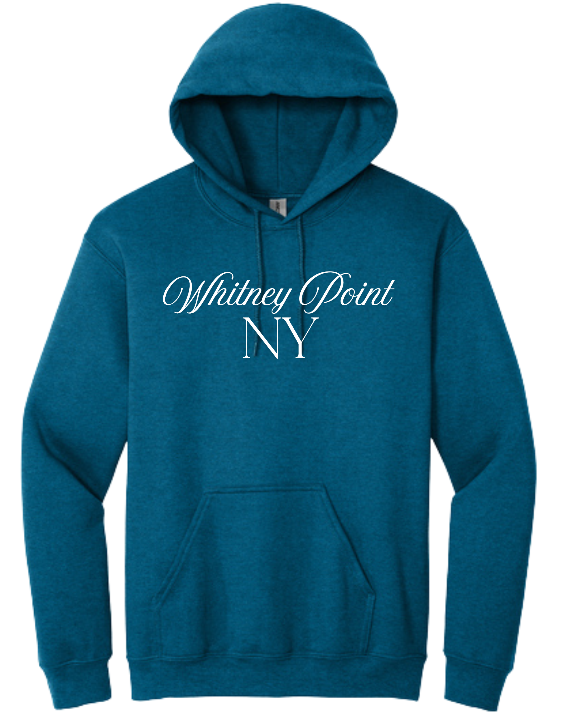 🧵 Whitney Point, NY Embroidered Hoodie