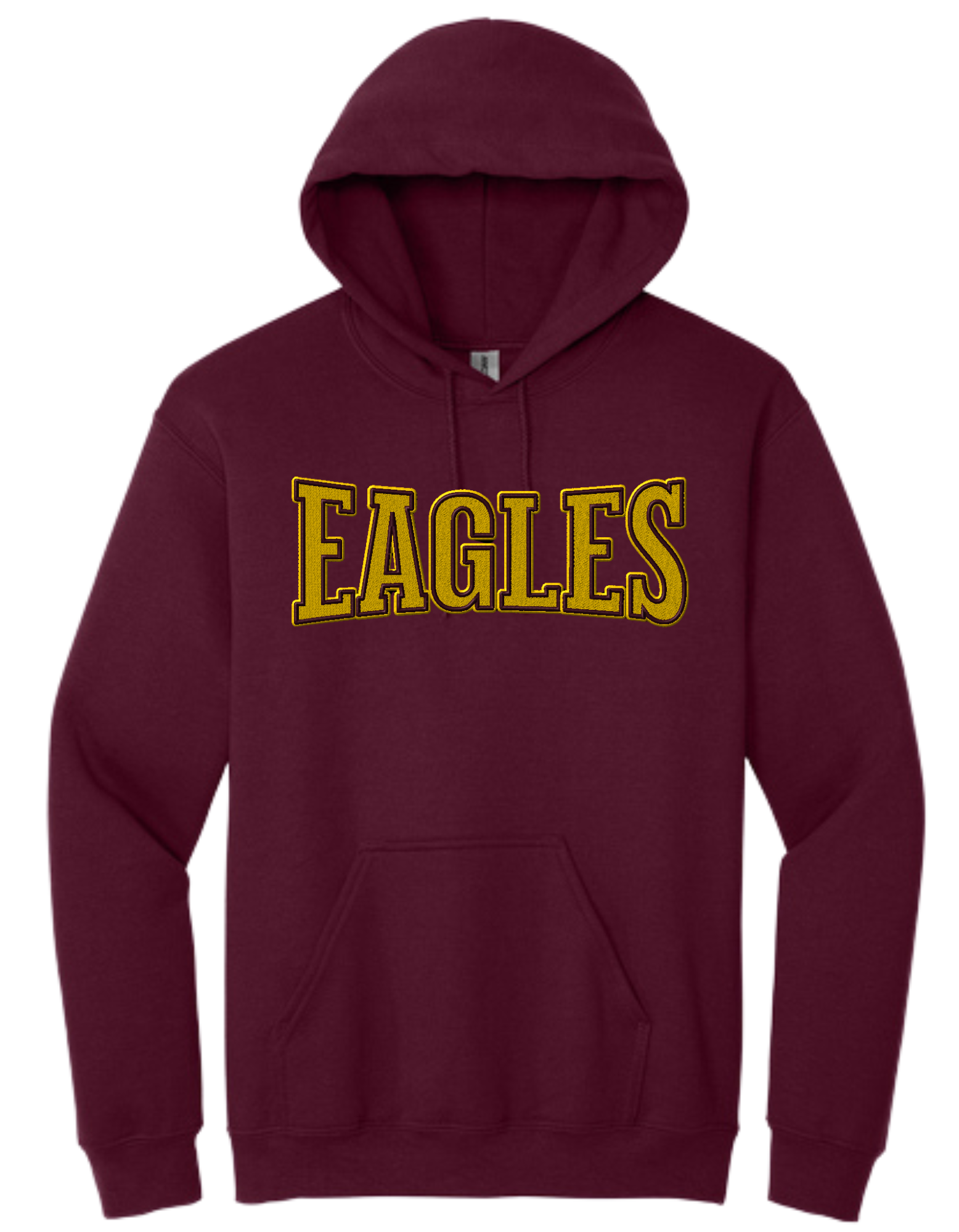Whitney Point Eagles Embroidered Hoodie
