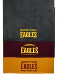 🦅 Whitney Point Eagles Embroidered Blanket