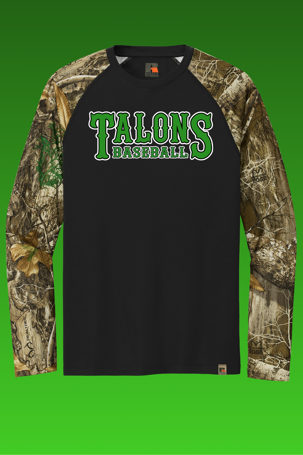 Russell Outdoors™ Realtree® Colorblock Performance Long Sleeve Tee Style: RU151LS