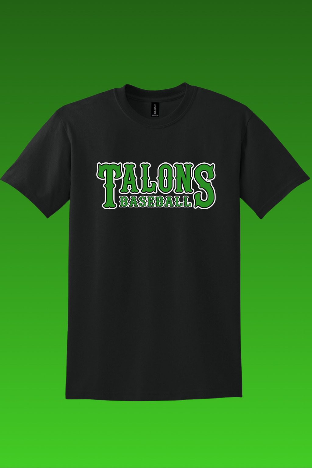 🦅 Talons Baseball Cotton T-Shirt – $18Each