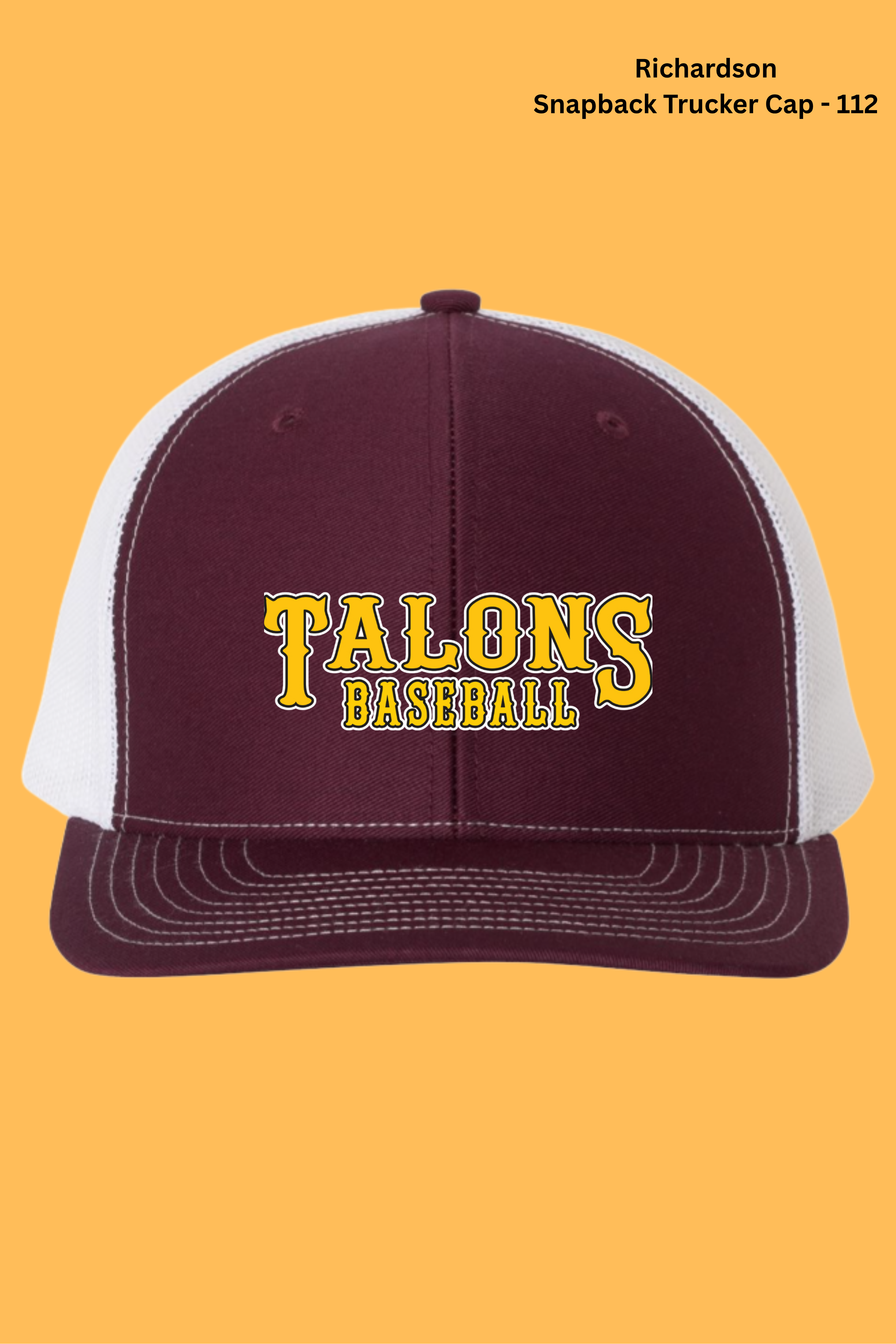 Richardson 112 Snapback Trucker Cap – Talons Baseball