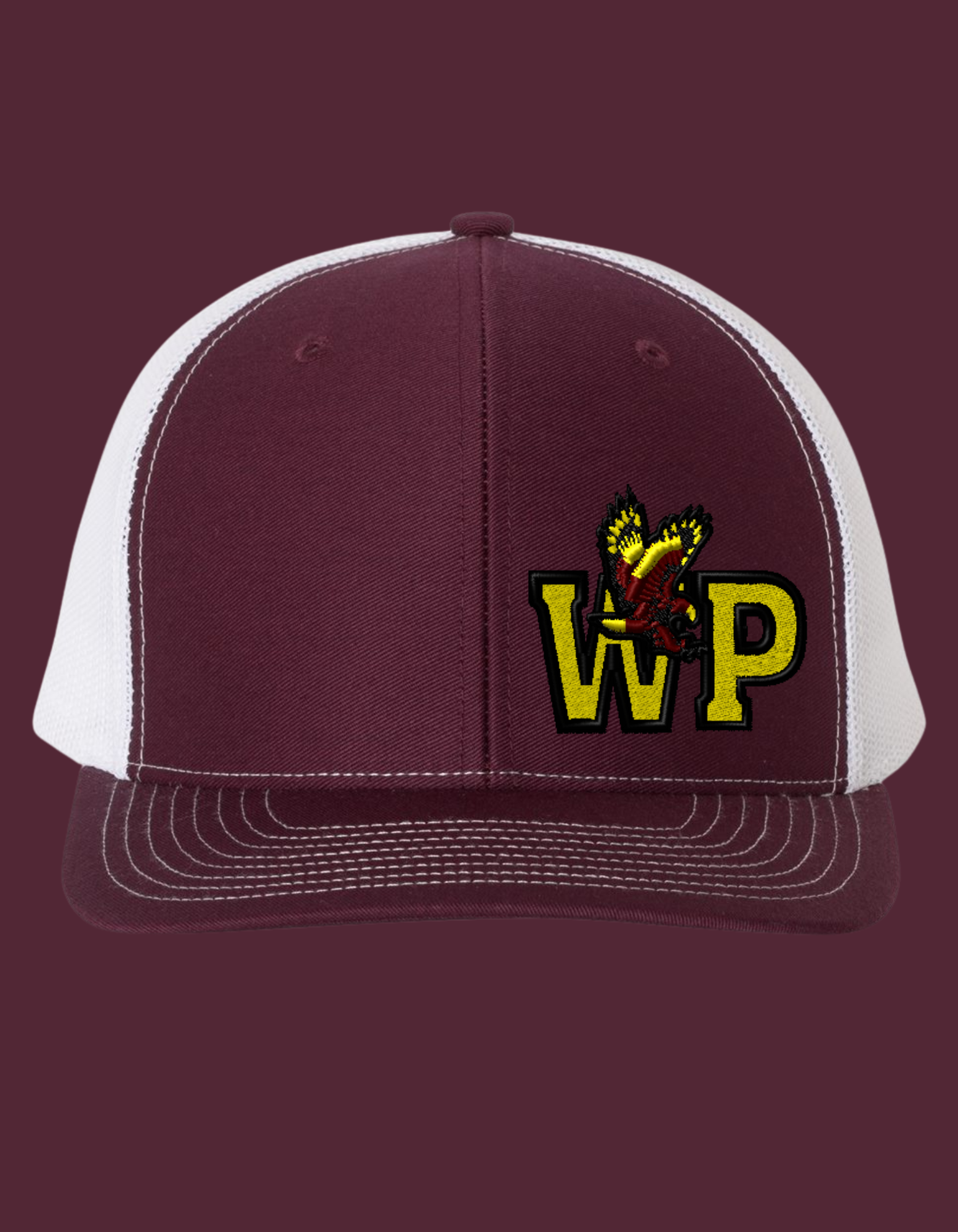 Whitney Point Eagles Embroidered Trucker Hat