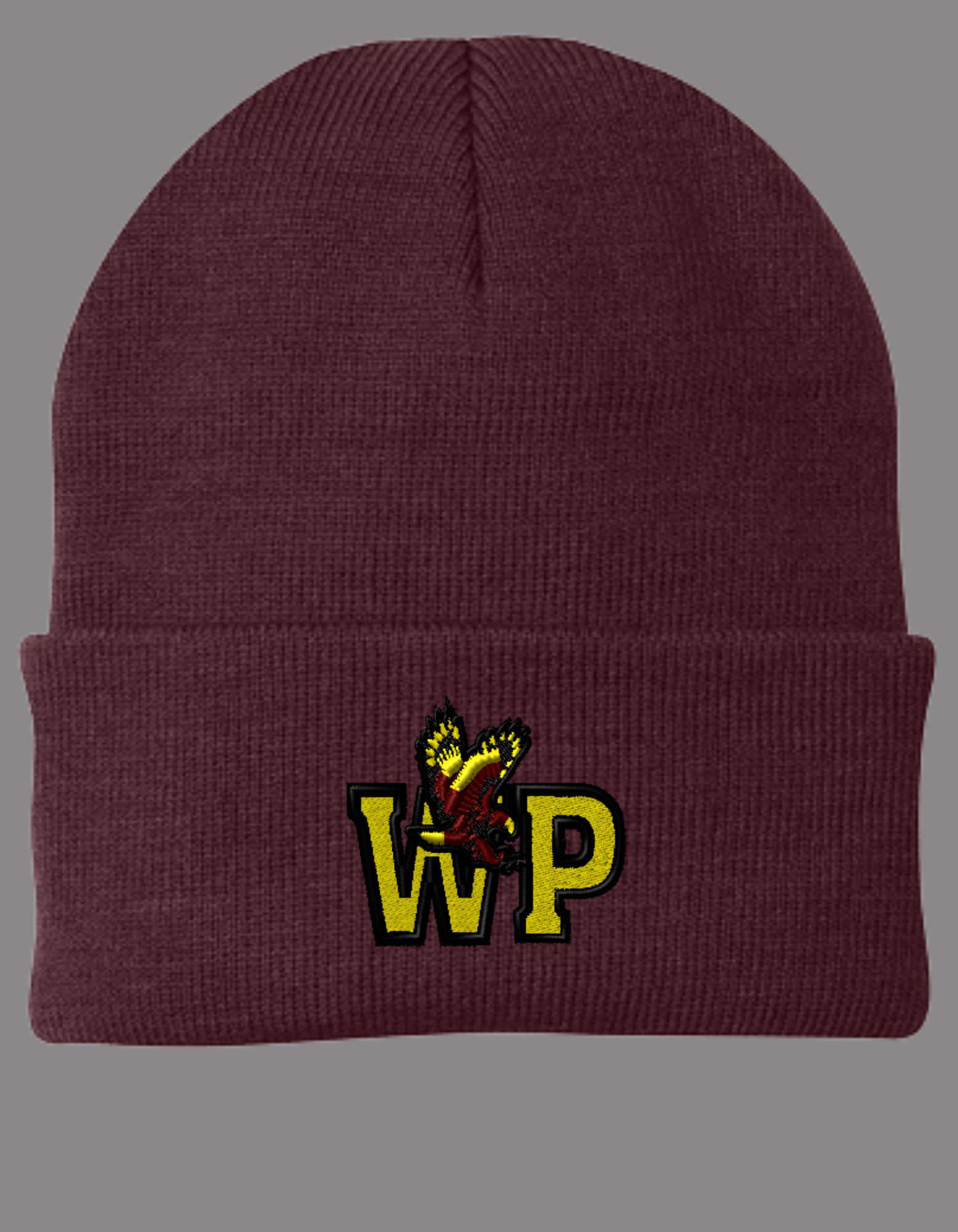 Whitney Point Eagles Embroidered Beanie